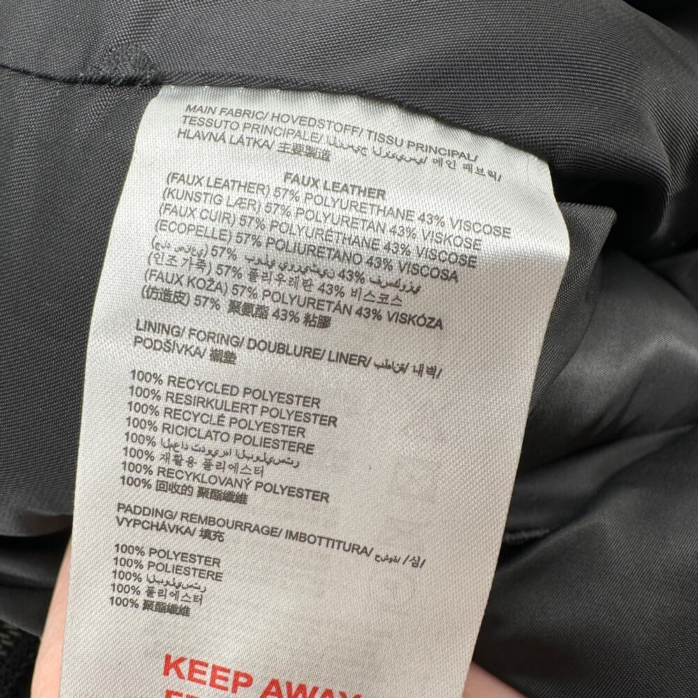 APPARIS NWT Stevie Vegan Leather Jacket in Black // M - Picture 14 of 14